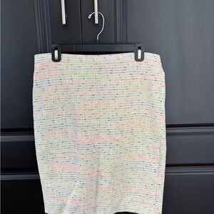 J. Crew Pastel Knit Pencil Skirt